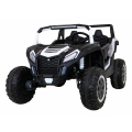 A032 Auto na akumulator Buggy ATV Racing 2-osobowy 4x4 A032 Biały